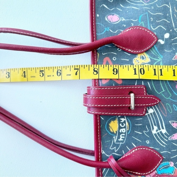 Dooney & Bourke Macy's Day Parade Black East West Large Tote/Shopper Bag - Picture 10 of 16